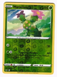 Maractus Reverse Holo Common 007/202 Sword & Shield Pokemon