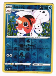 Seaking Reverse Holo Uncommon 047/202 Sword & Shield Pokemon