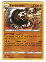 Sandaconda Holo Rare 110/202 Sword & Shield Pokemon