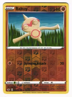 Baltoy Reverse Holo Common 102/202 Sword & Shield Pokemon