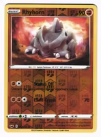 Rhyhorn Reverse Holo Common 097/202 Sword & Shield Pokemon