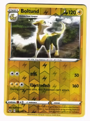 Boltund Reverse Holo Rare 076/202 Sword & Shield Pokemon