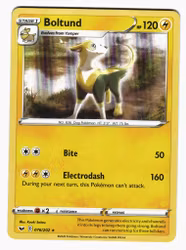 Boltund Holo Rare 076/202 Sword & Shield Pokemon