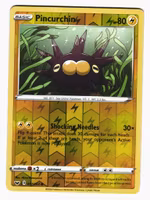 Pincurchin Reverse Holo Common 077/202 Sword & Shield Pokemon