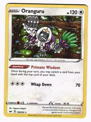 Oranguru Holo Rare 148/202 Sword & Shield Pokemon