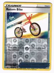 Rotom Bike Reverse Holo Uncommon 181/202 Sword & Shield Pokemon