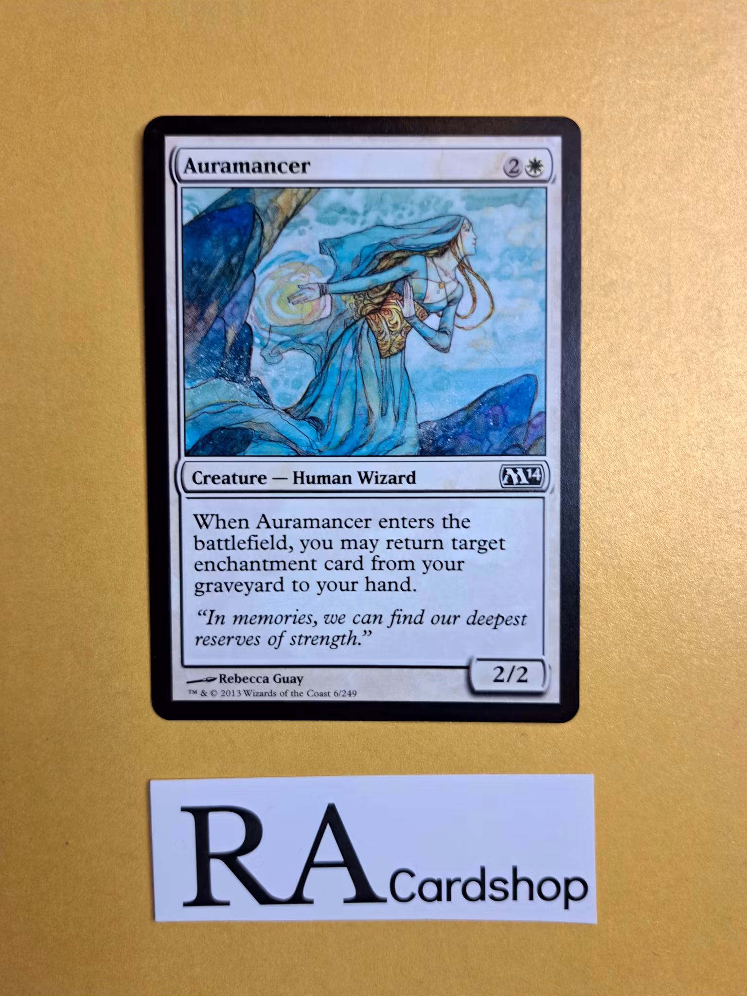 Auramancer Common 6/249 Magic 2014 (M14) Magic the Gathering