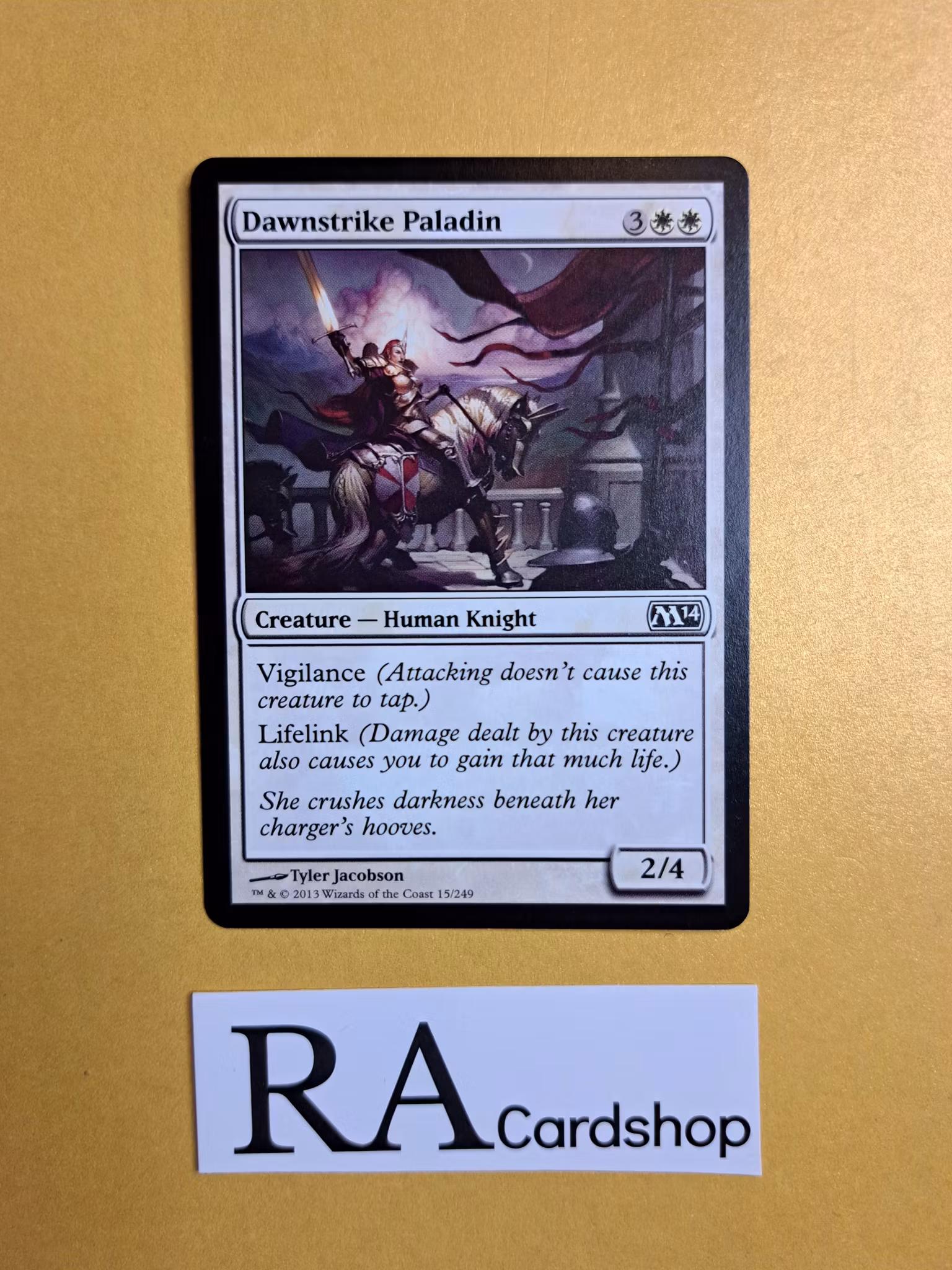 Dawnstrike Paladin Common 15/249 Magic 2014 (M14) Magic the Gathering