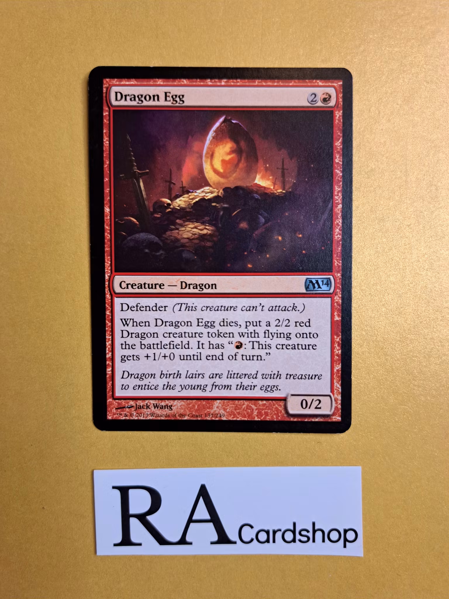 Dragon Egg Common 137/249 Magic 2014 (M14) Magic the Gathering