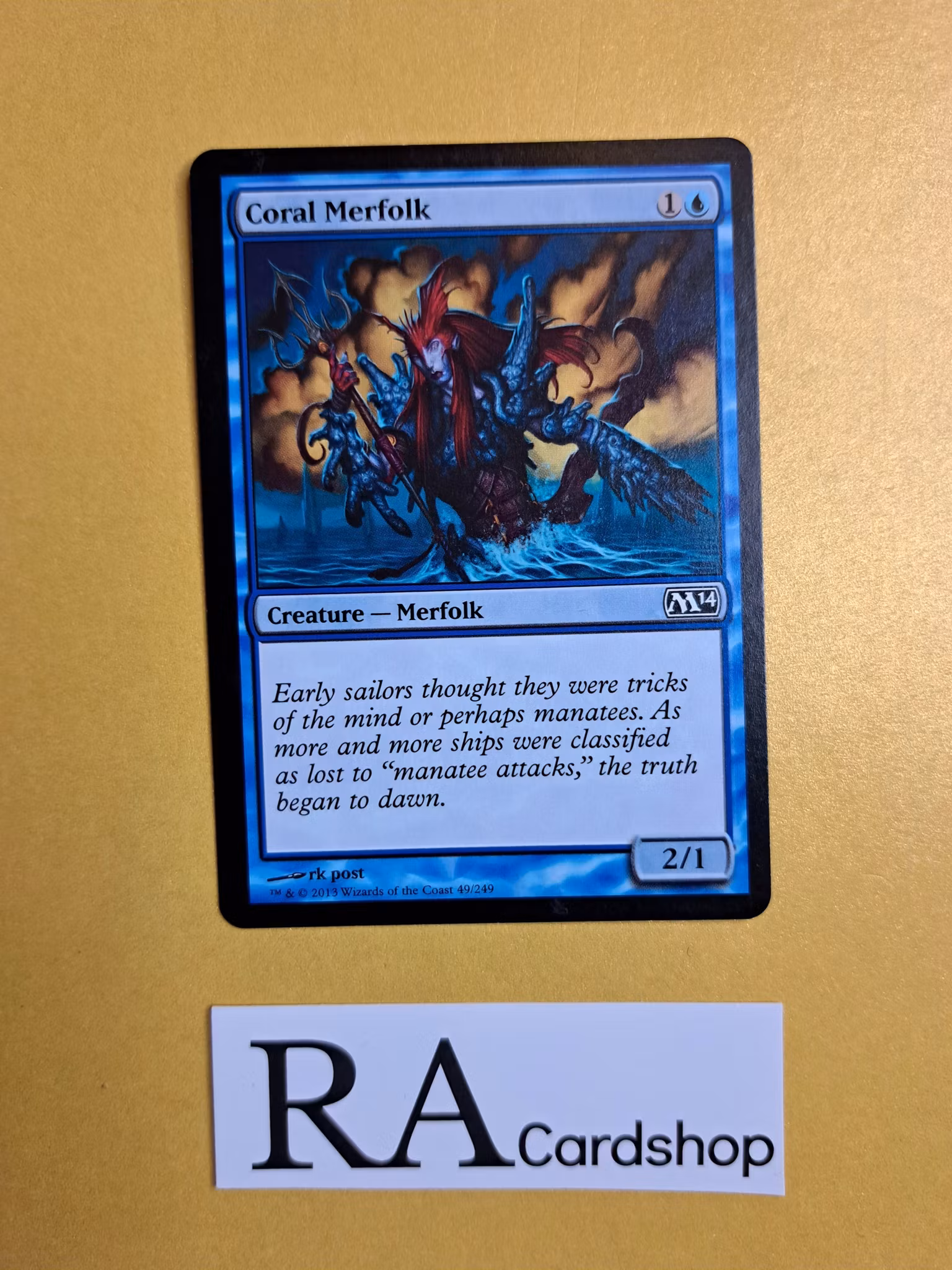 Archaeomancer Common 43/249 Magic 2014 (M14) Magic the Gathering