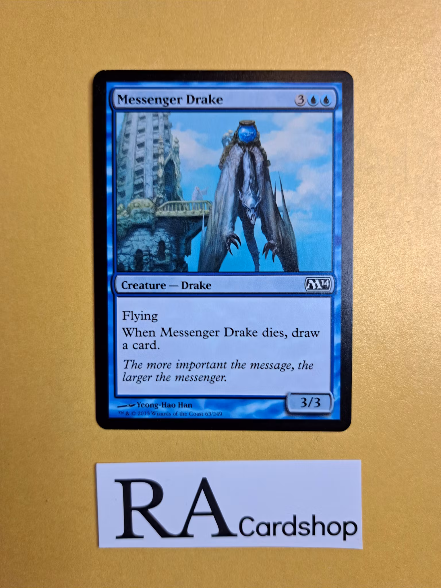 Messenger Drake Common 63/249 Magic 2014 (M14) Magic the Gathering