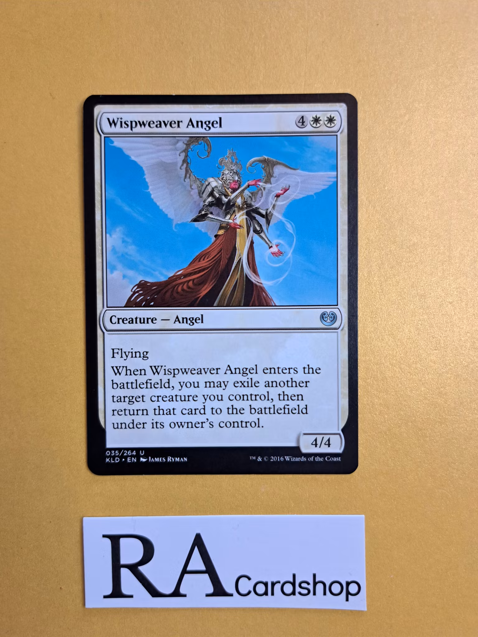 Wispweaver Angel Uncommon 035/264 Kaladesh (KLD) Magic the Gathering