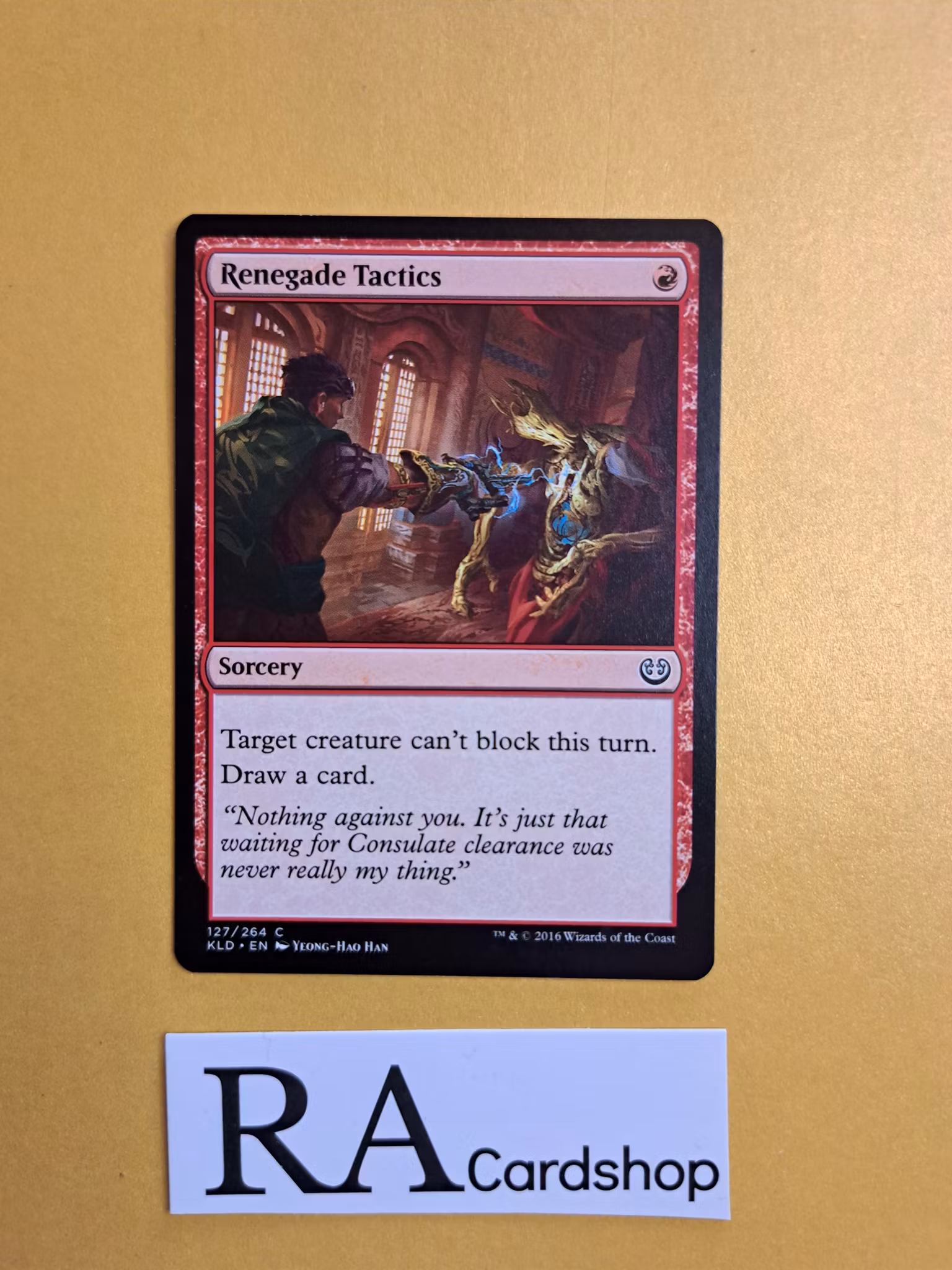 Renegade Tactics Common 127/264 Kaladesh (KLD) Magic the Gathering