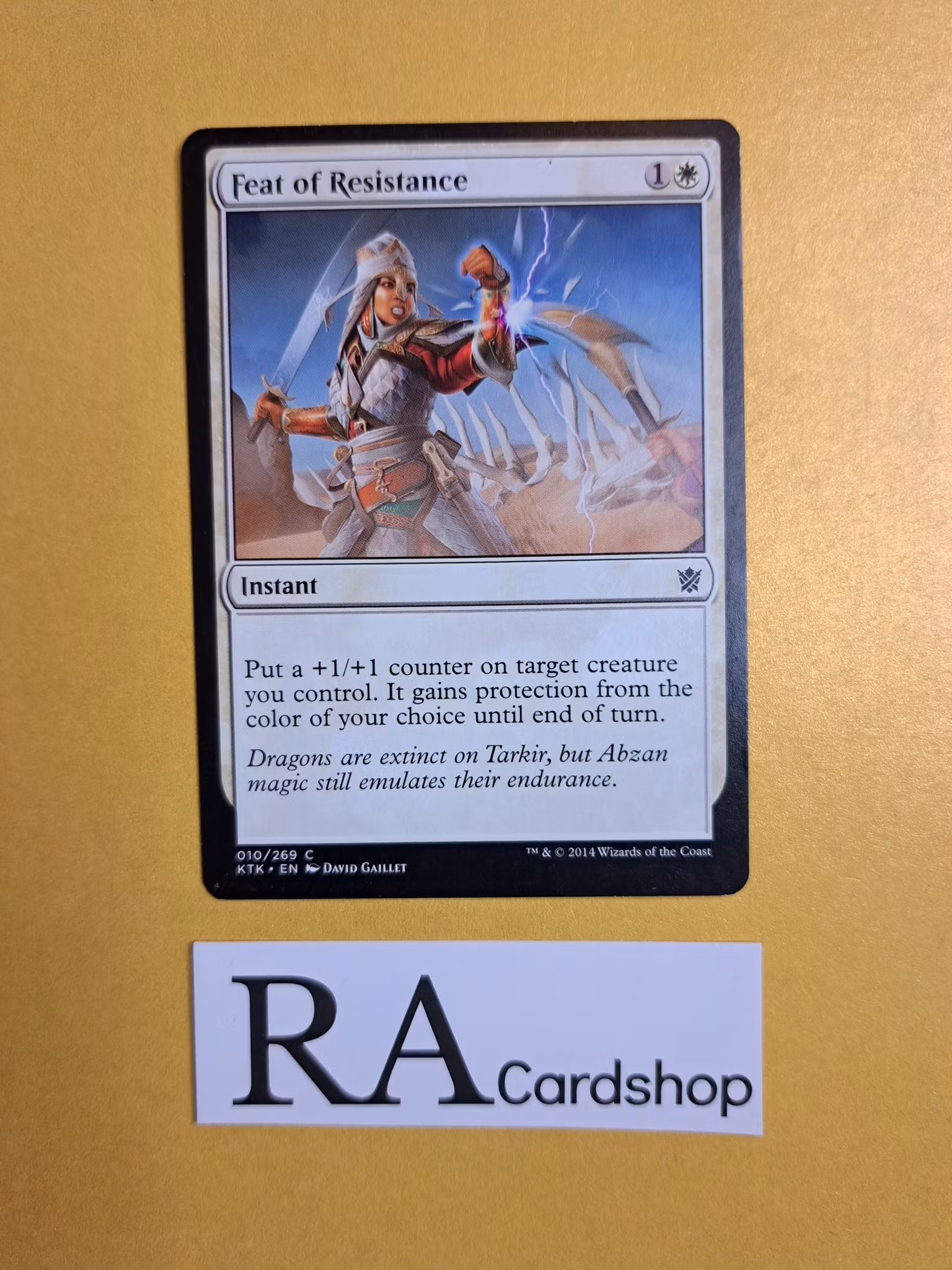 Feat of Resistance Common 010/269 Khans of Tarkir (KTK) Magic the Gathering