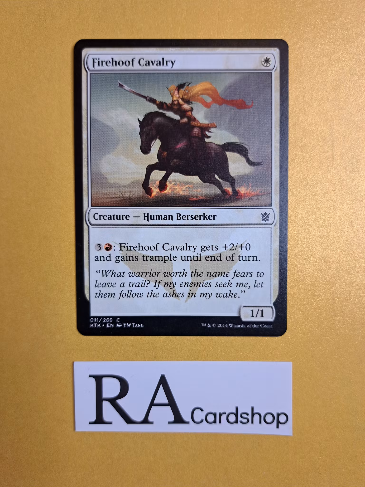 Firehoof Cavalry Common 011/269 Khans of Tarkir (KTK) Magic the Gathering
