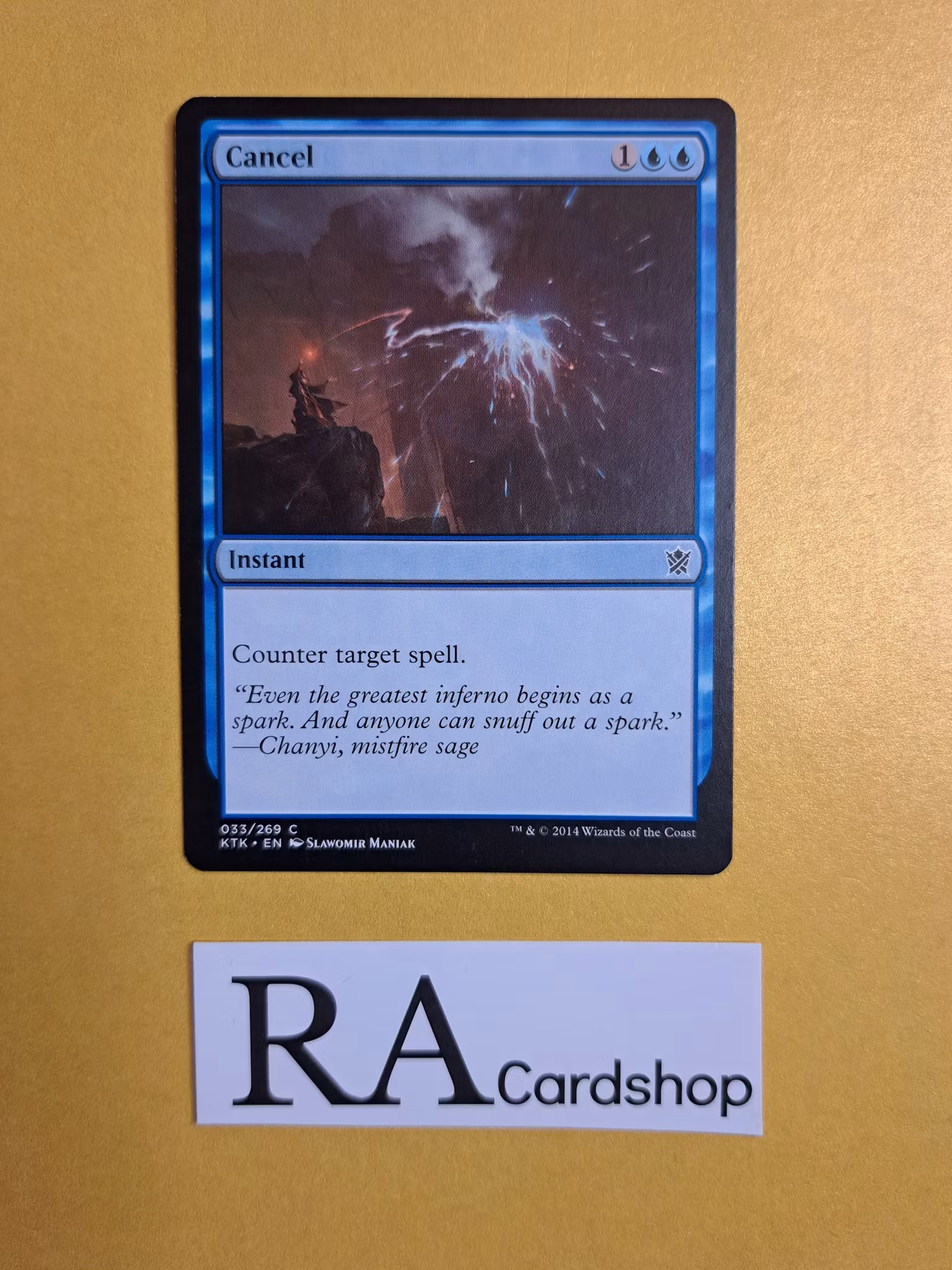 Cancel Common 033/269 Khans of Tarkir (KTK) Magic the Gathering
