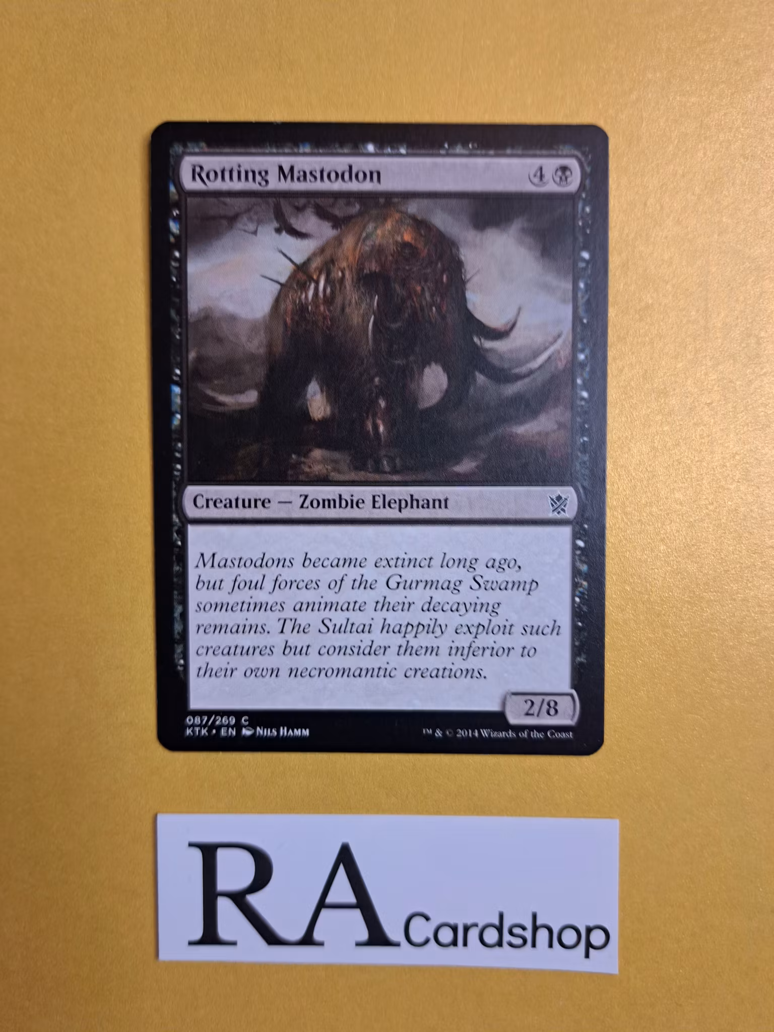 Rotting Mastodon Common 087/269 Khans of Tarkir (KTK) Magic the Gathering