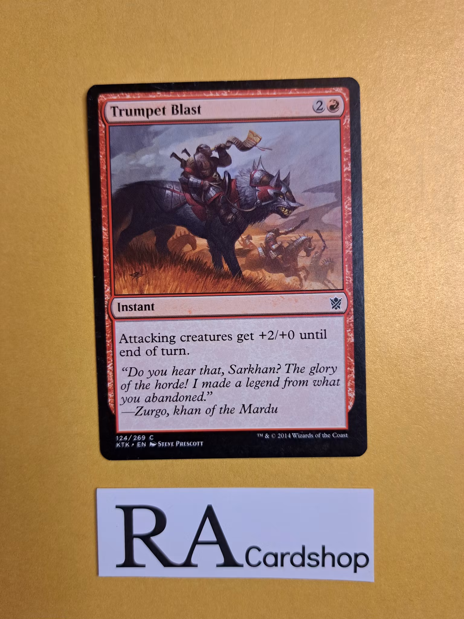 Trumpet Blast Common 124/269 Khans of Tarkir (KTK) Magic the Gathering