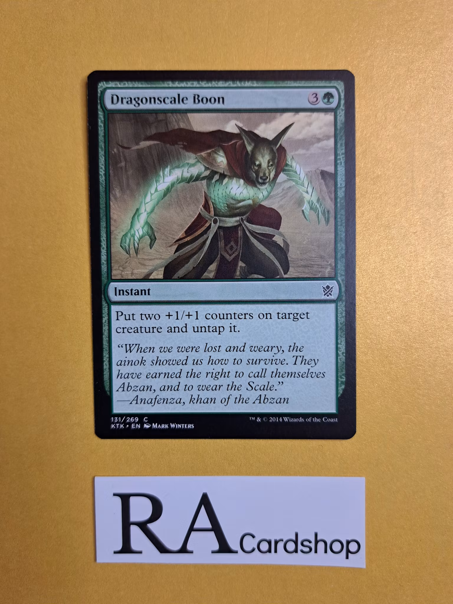 Dragonscale Boon Common 131/269 Khans of Tarkir (KTK) Magic the Gathering