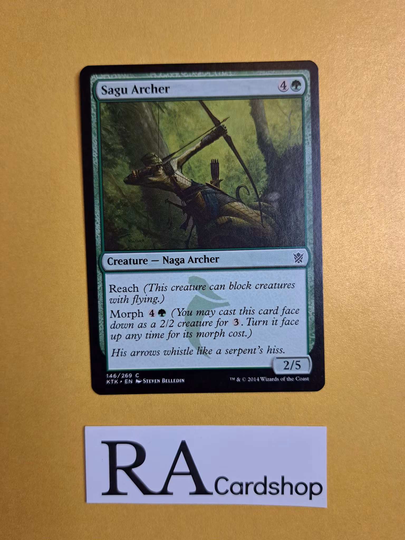 Sagu Archer Common 146/269 Khans of Tarkir (KTK) Magic the Gathering