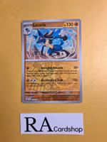 Lucario Reverse Holo Uncommon 114/198 Scarlet & Violet Pokemon