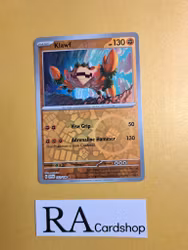 Clawf Reverse Holo Rare 122/198 Scarlet & Violet Pokemon