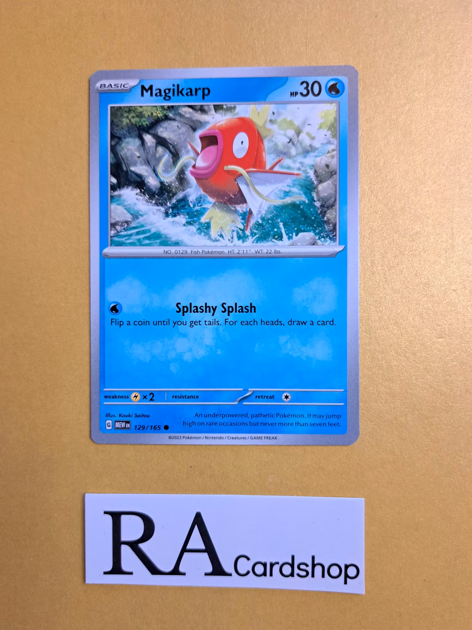 Magikarp Common 129/165 Pokemon 151