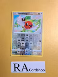 Fletchling Reverse Holo Common 150/195 Silver Tempest Pokemon