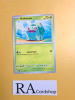 Bulbasaur Common 001/165 Pokemon 151