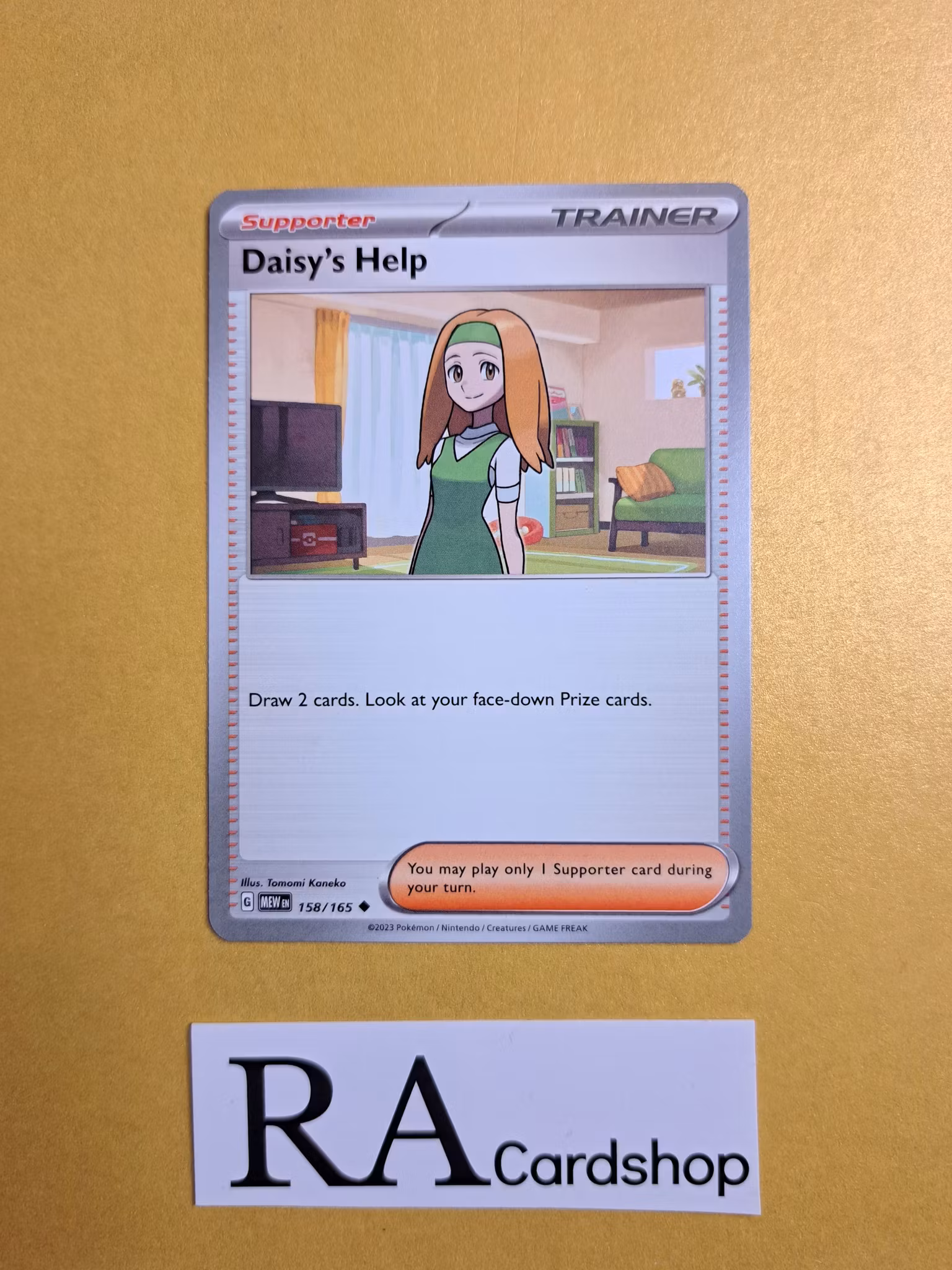 Daisys Help Uncommon 158/165 Pokemon 151