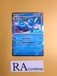 Vaporeon Holo Rare 134/165 Pokemon 151
