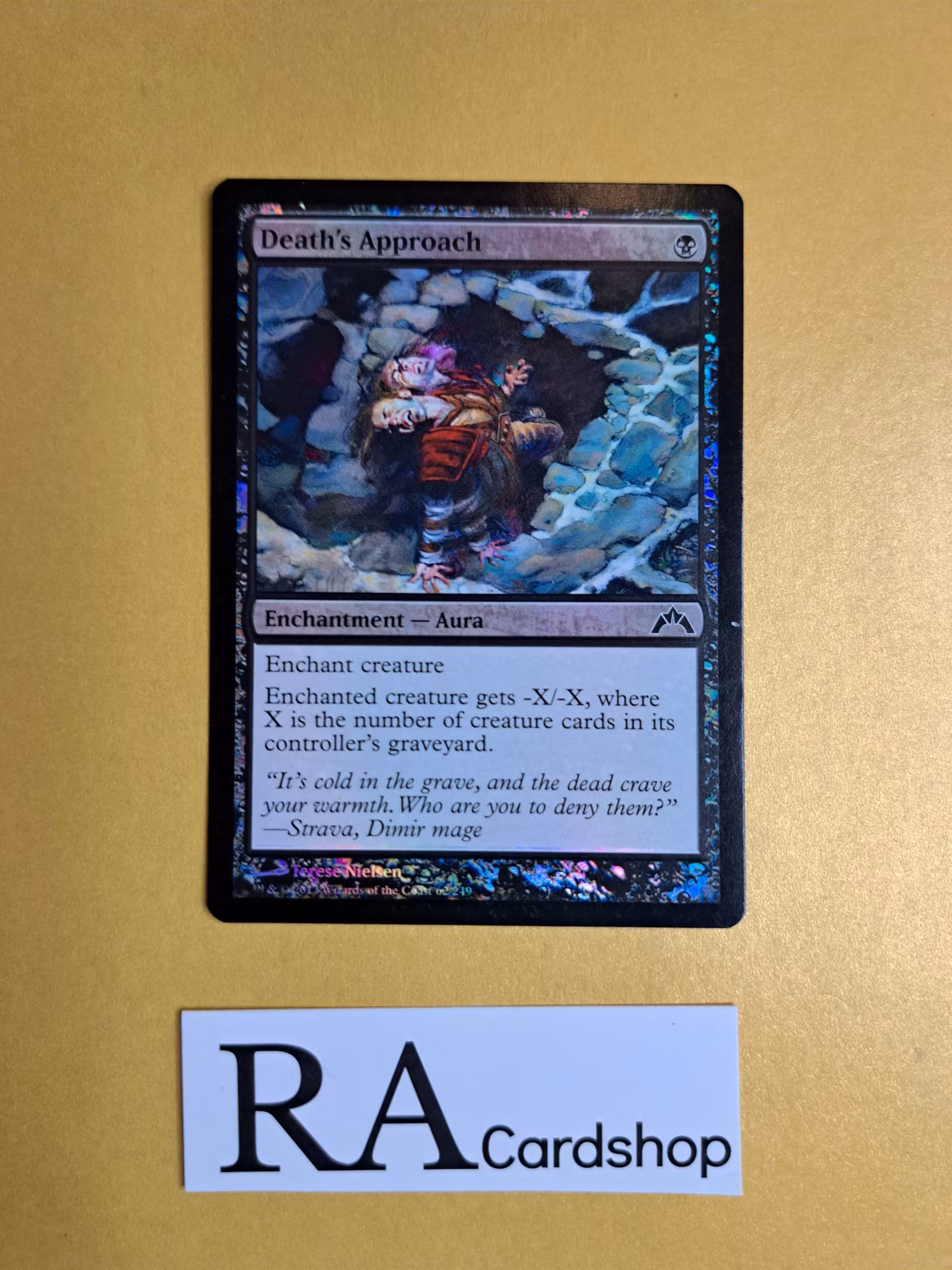 Deaths Aproach Common Foil 62/249 Gatecrash (GTC) Magic the Gathering