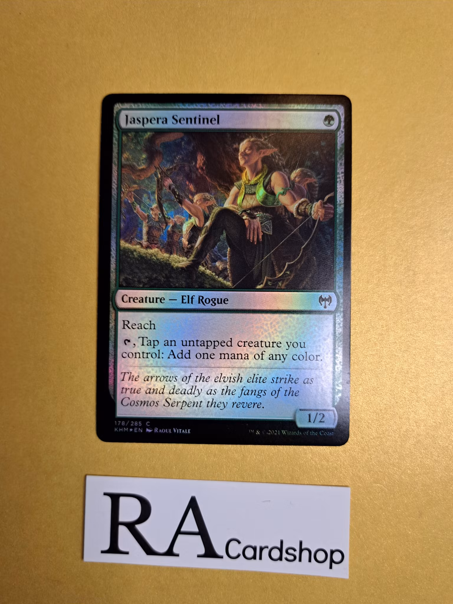 Jaspera Sentinel Common Foil 178/285 Kaldheim (KHM) Magic the Gathering