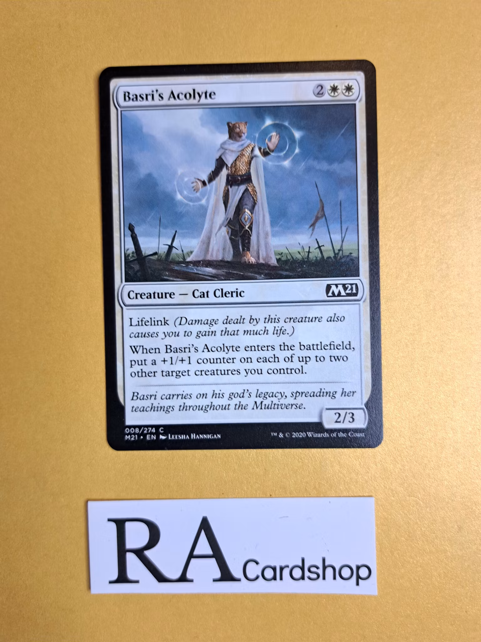 Basris Acolyte Common 008/274 Core 2021 Magic the Gathering