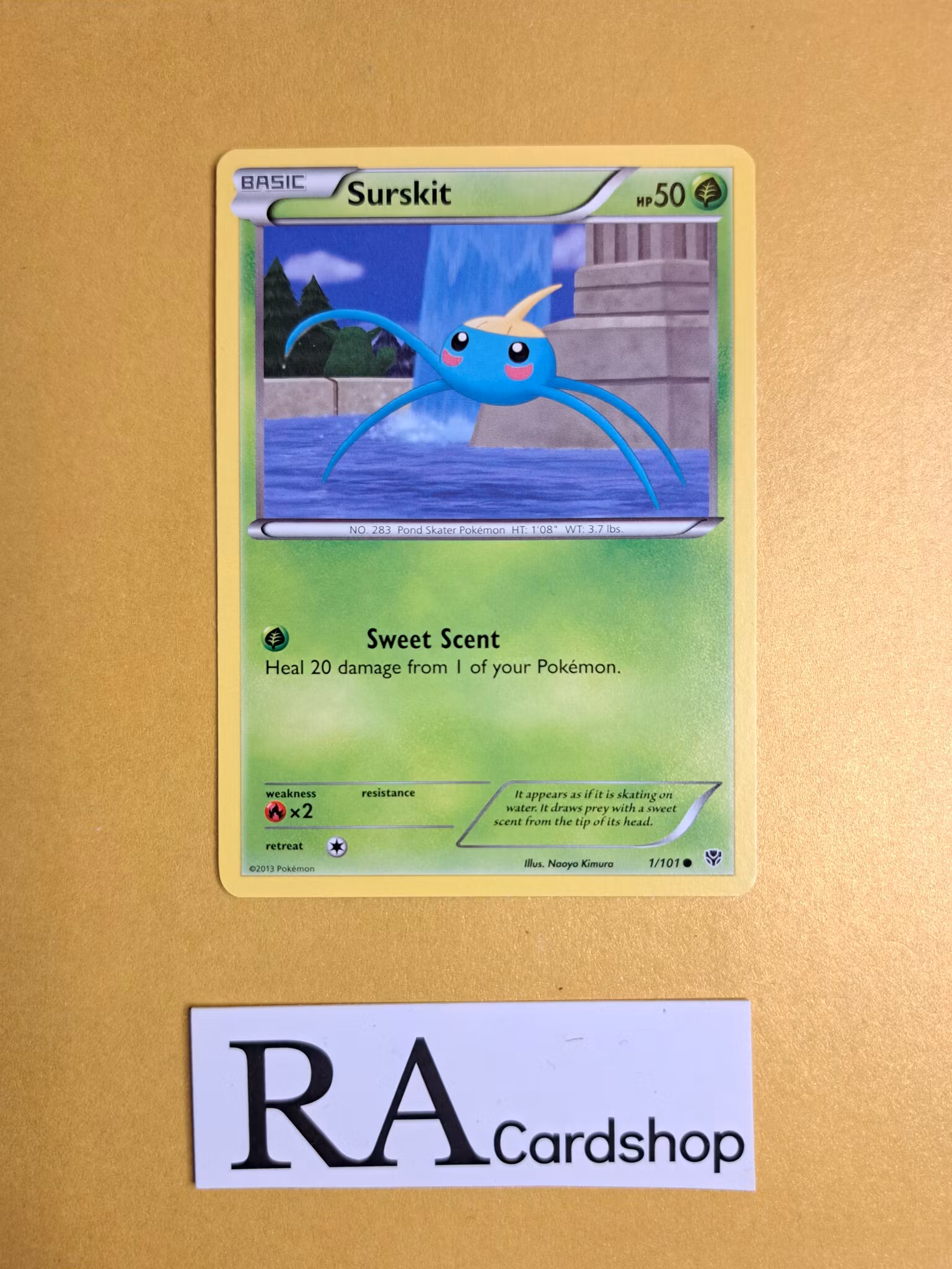 Surskit Common 1/101 Plasma Blast Pokemon