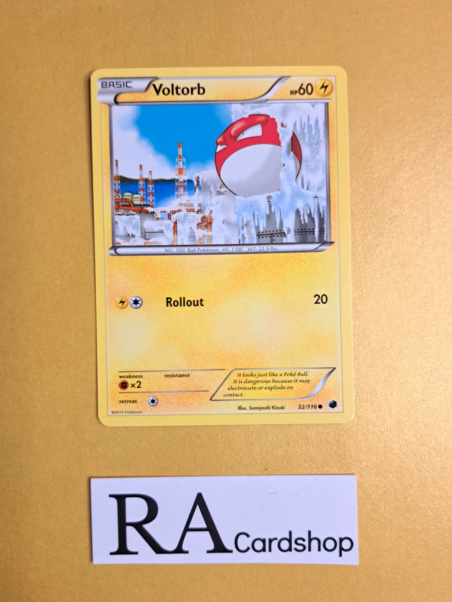 Voltorb Common 32/116 Plasma Freeze Pokemon