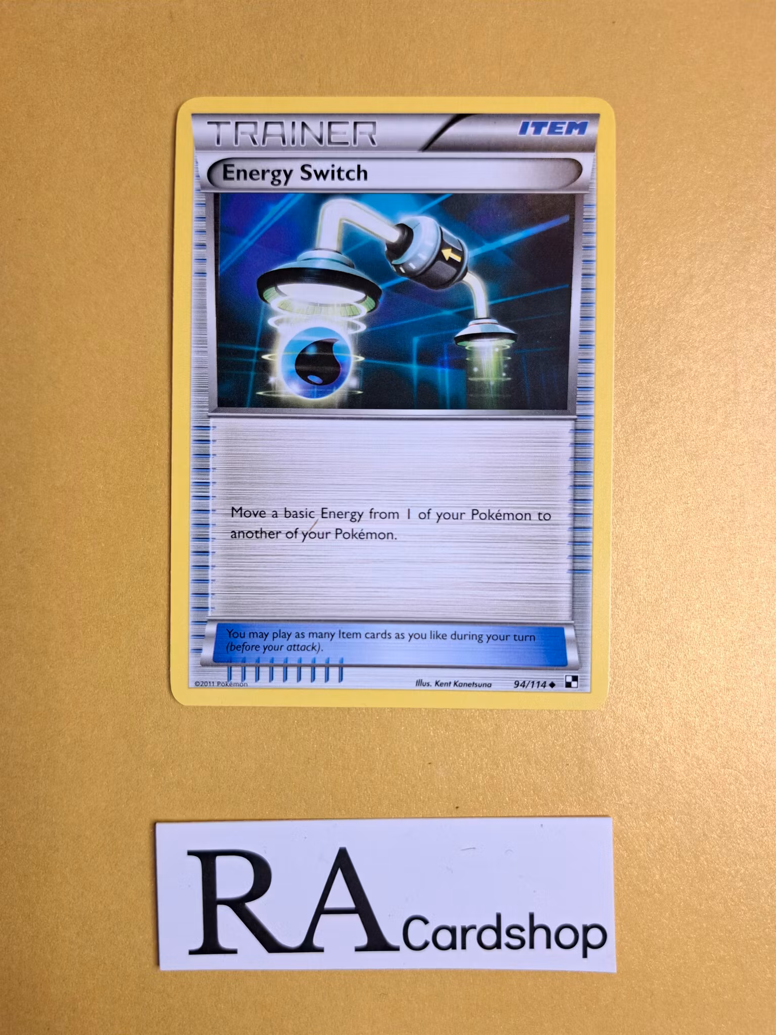 Energy Switch Uncommon 94/114 Black & White Pokemon