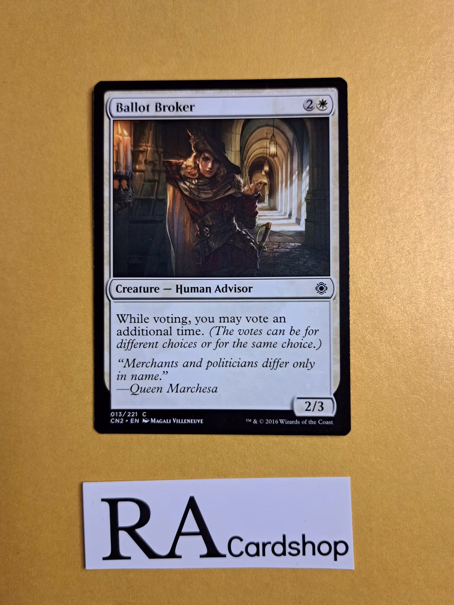 Ballot Broker Common 013/221 Conspiracy Take the Crown Magic the Gathering