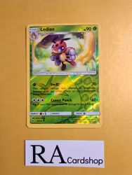 Ledian Reverse Holo Rare 10/147 Burning Shadows Pokemon