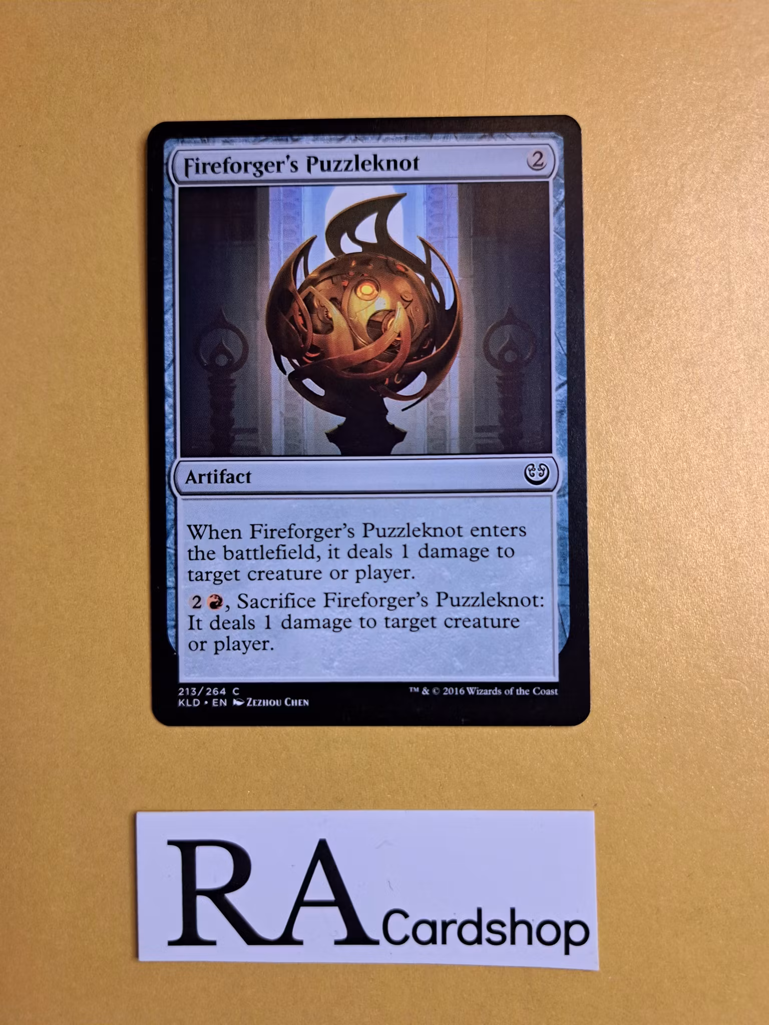Fireforgers Puzzleknot Common 213/264 Kaladesh (KLD) Magic the Gathering