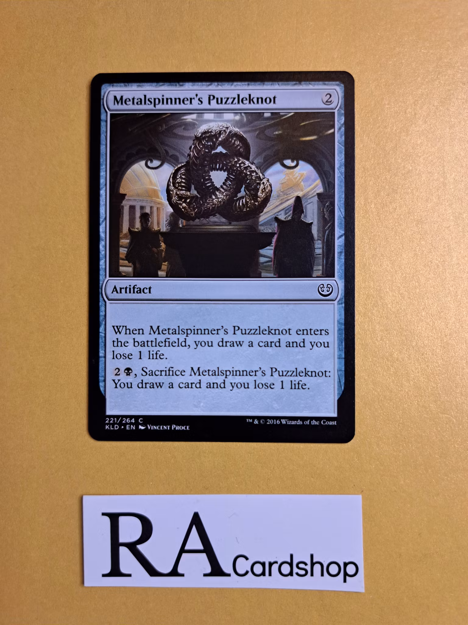 Metalspinners Puzleknot Common 221/264 Kaladesh (KLD) Magic the Gathering