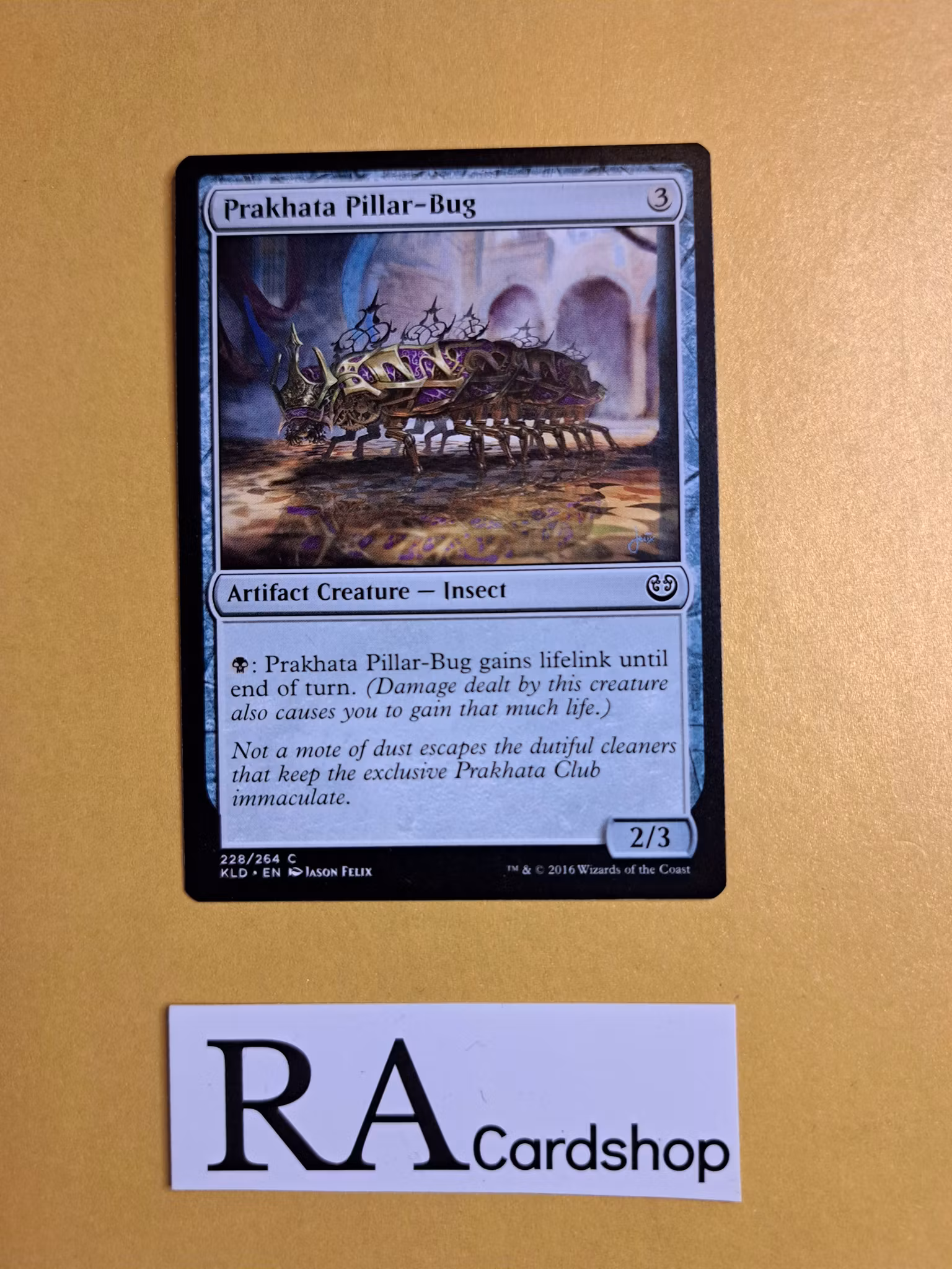 Prakhata Pillar-Bug Common 228/264 Kaladesh (KLD) Magic the Gathering