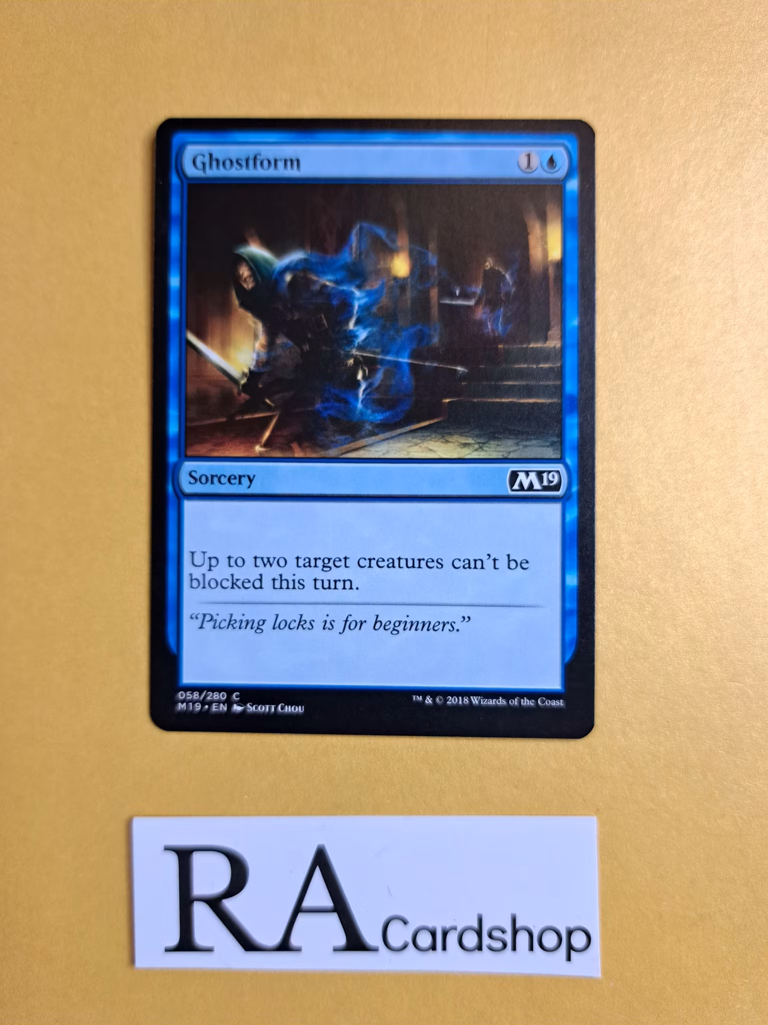 Ghostform Common 058/280 Core 2019 (M19) Magic the Gathering