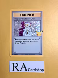 Imposter Professor Oak Shattered Texture Celebrations Pokemon