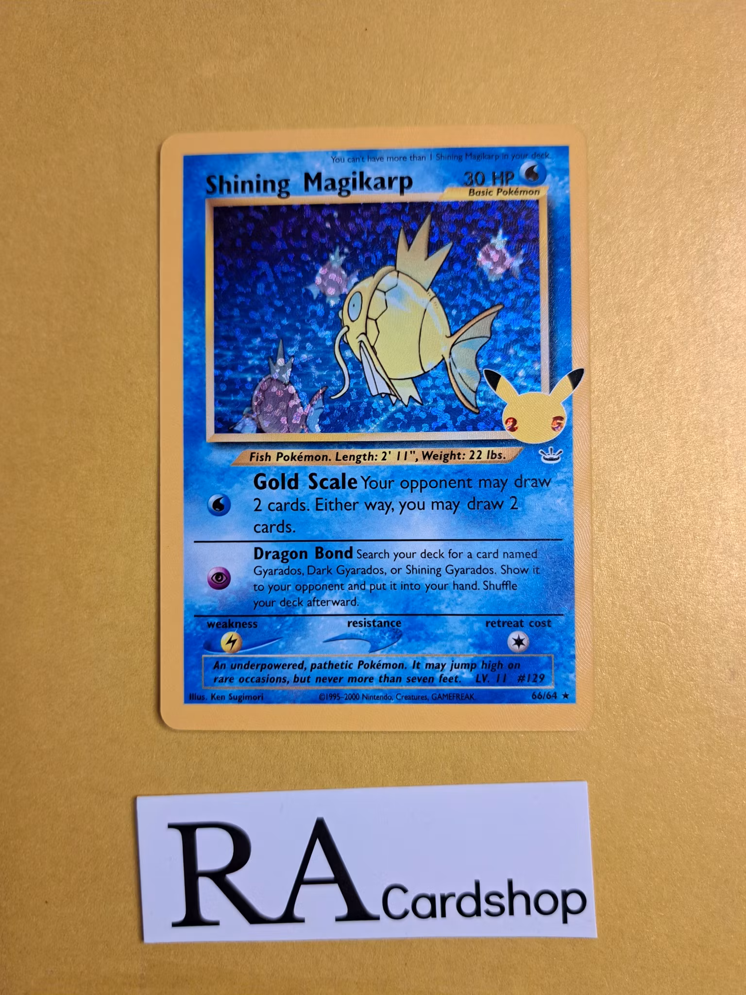 Shining Magikarp Celebrations Pokemon