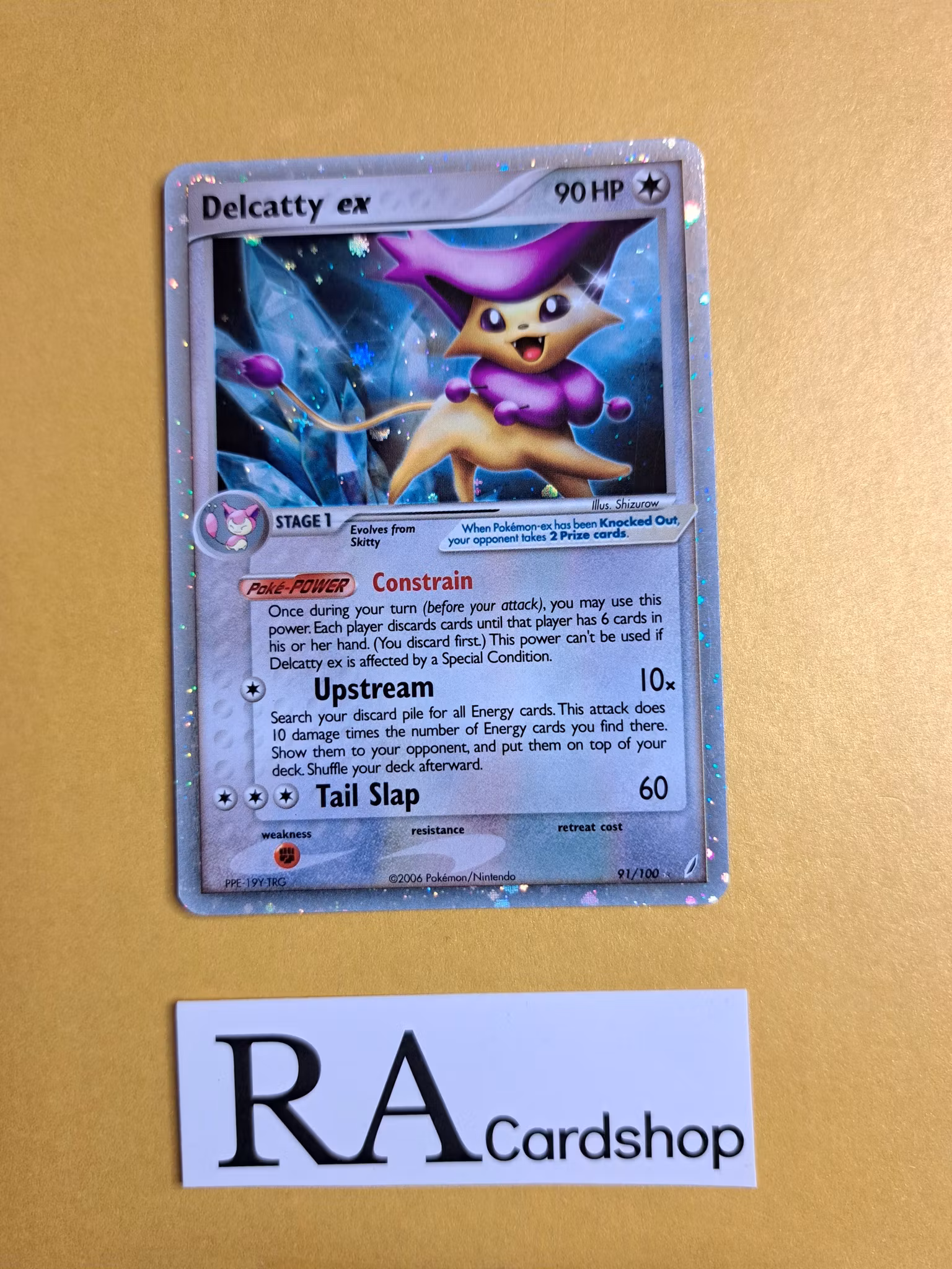 Delcatty ex 91/100 Ex Crystal Guardians Pokemon