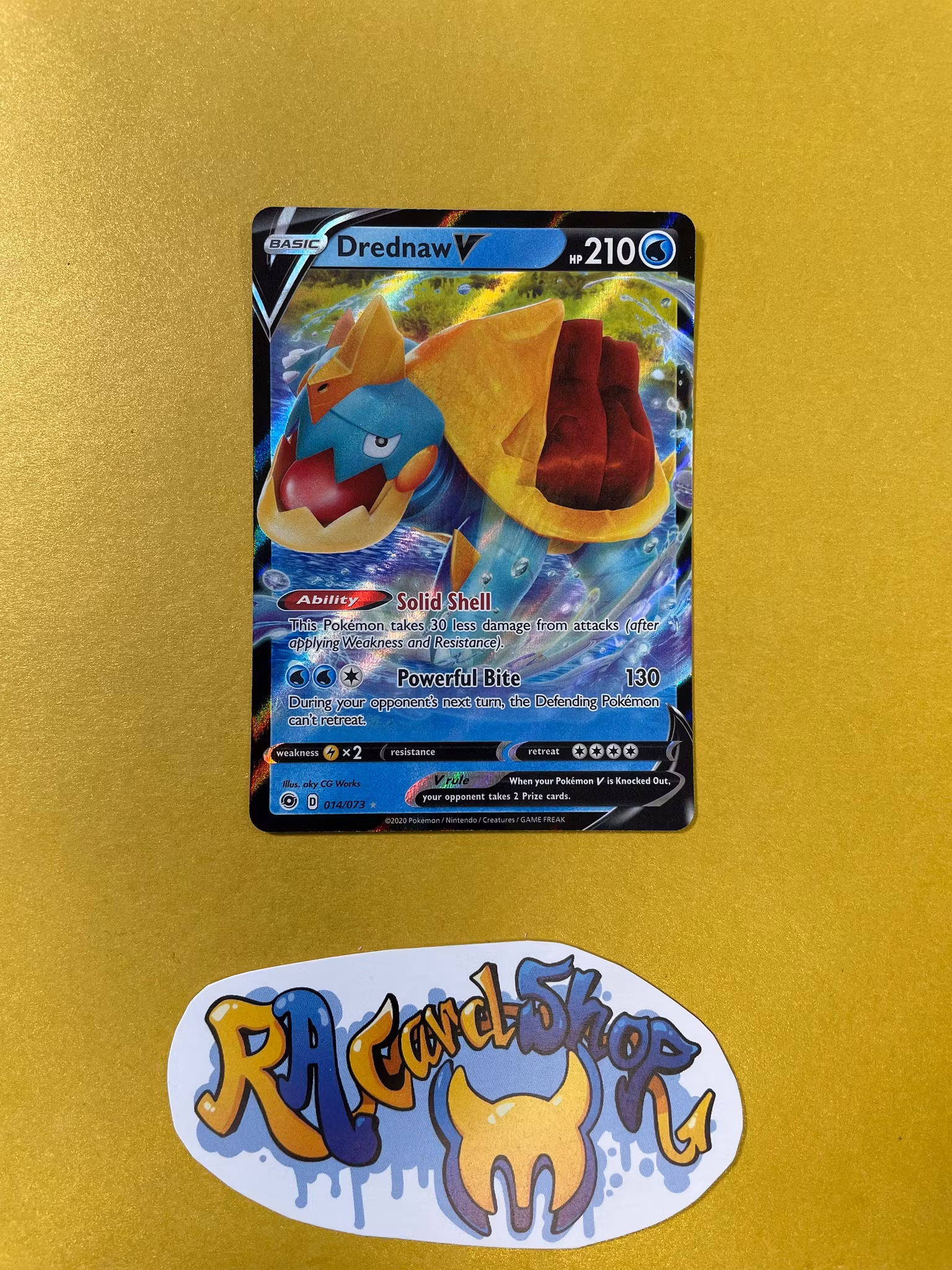 Drednaw V Rare 014/073 Champions Path Pokémon