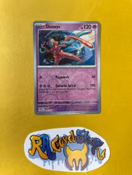 Deoxys Reverse Holo Rare 074/182 Paradox Rift Pokemon