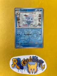 Vanillish Reverse Holo Common 044/182 Paradox Rift Pokemon