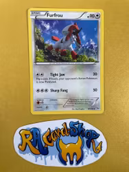 Furfrou Uncommon 87/106 XY Flashfire Pokemon